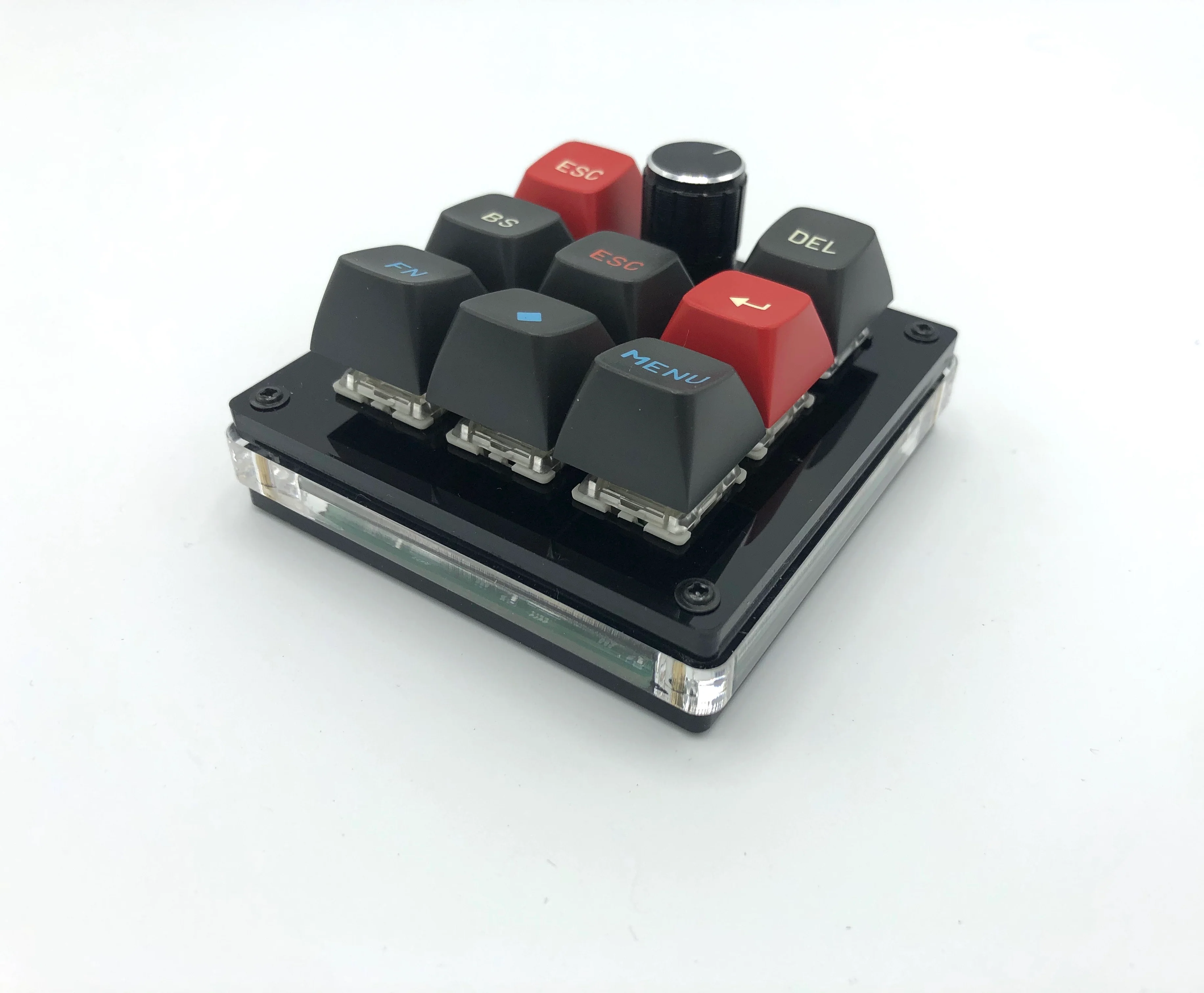 BDN9 Rev. 2 PCB - 3x3 9-key Macropad - Rotary Encoder and RGB - Image 4