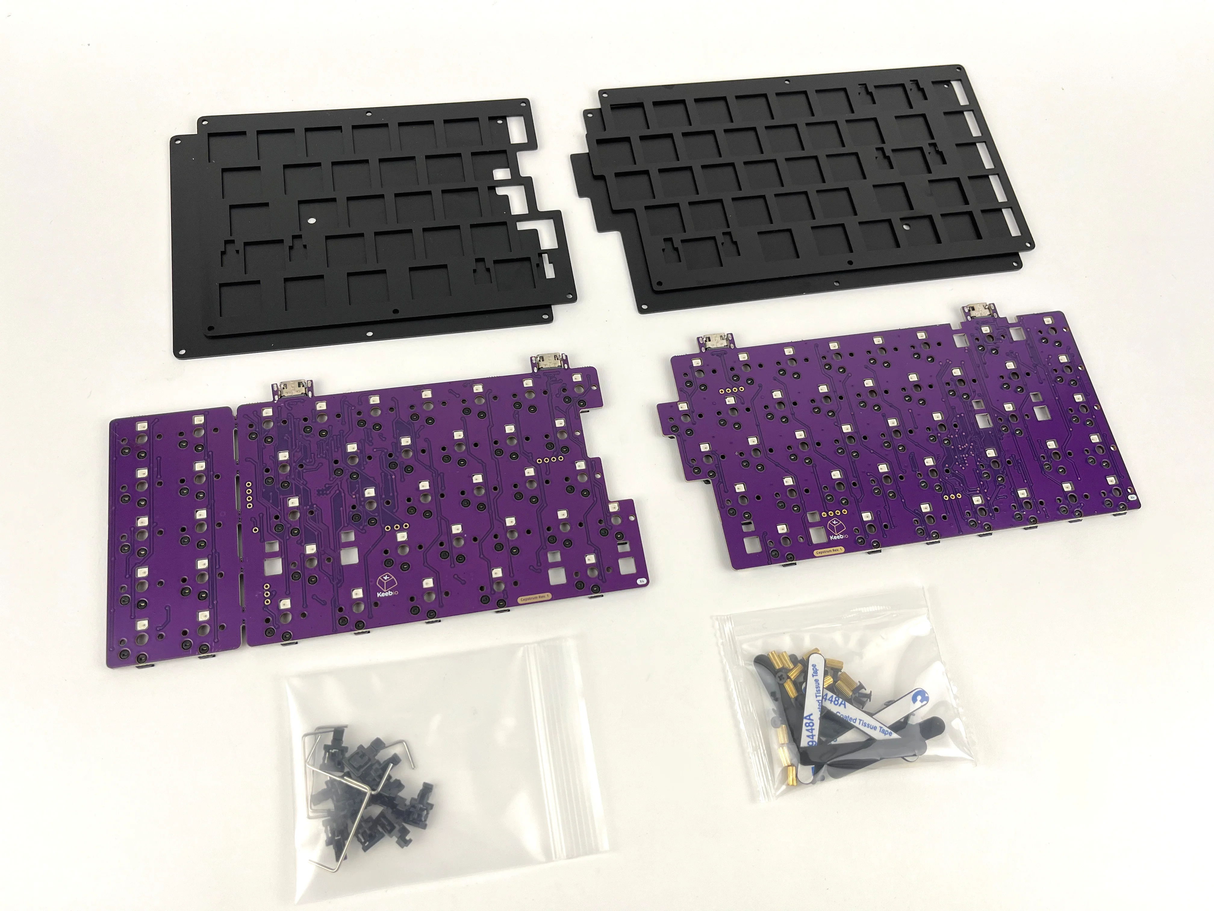 Cepstrum - Choc Low-Profile 65%/65XT Split Staggered Keyboard Kit - Image 4