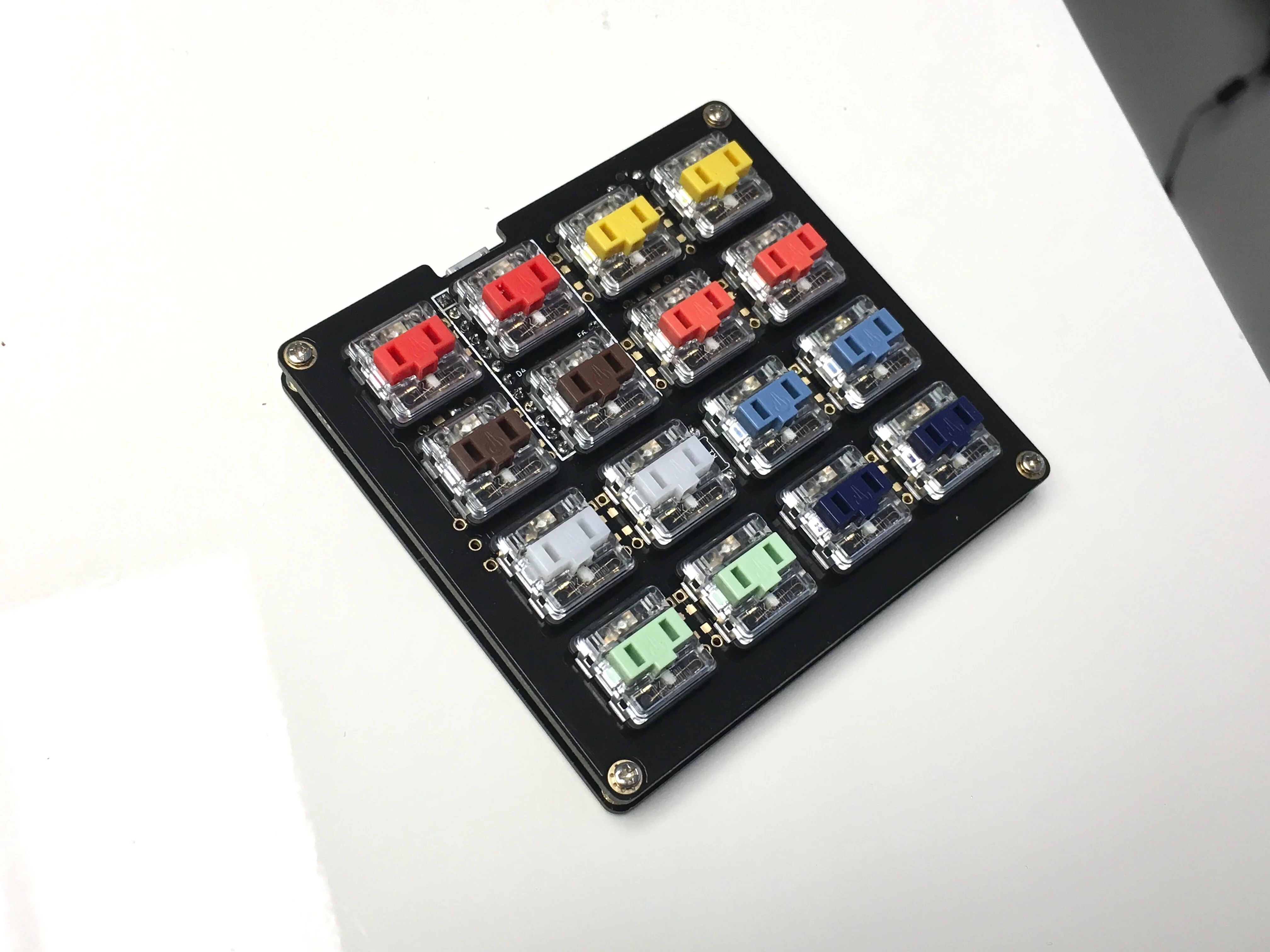 Chocopad Rev. 1 - 16-key Macropad for Kailh Choc Low-Profile Switches - Image 2