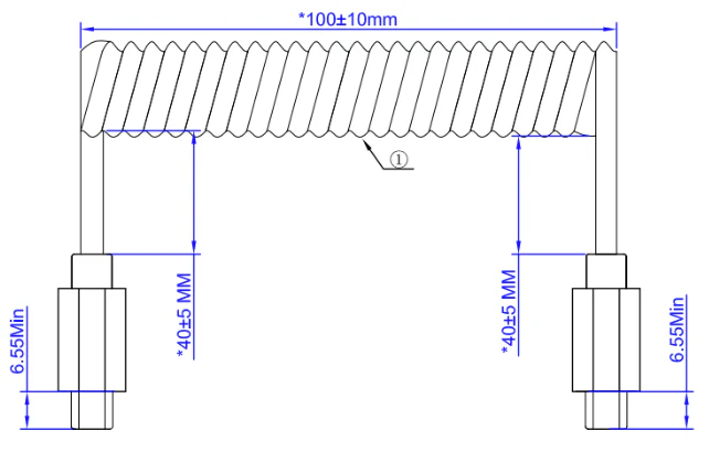Coiled USB-C to USB-C Cable - Image 5