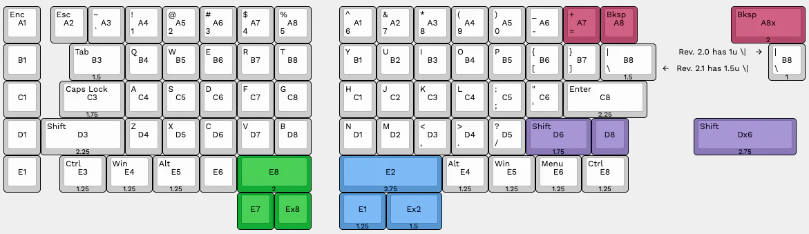 FoldKB Rev. 2 Hotswap PCB Kit - Image 6