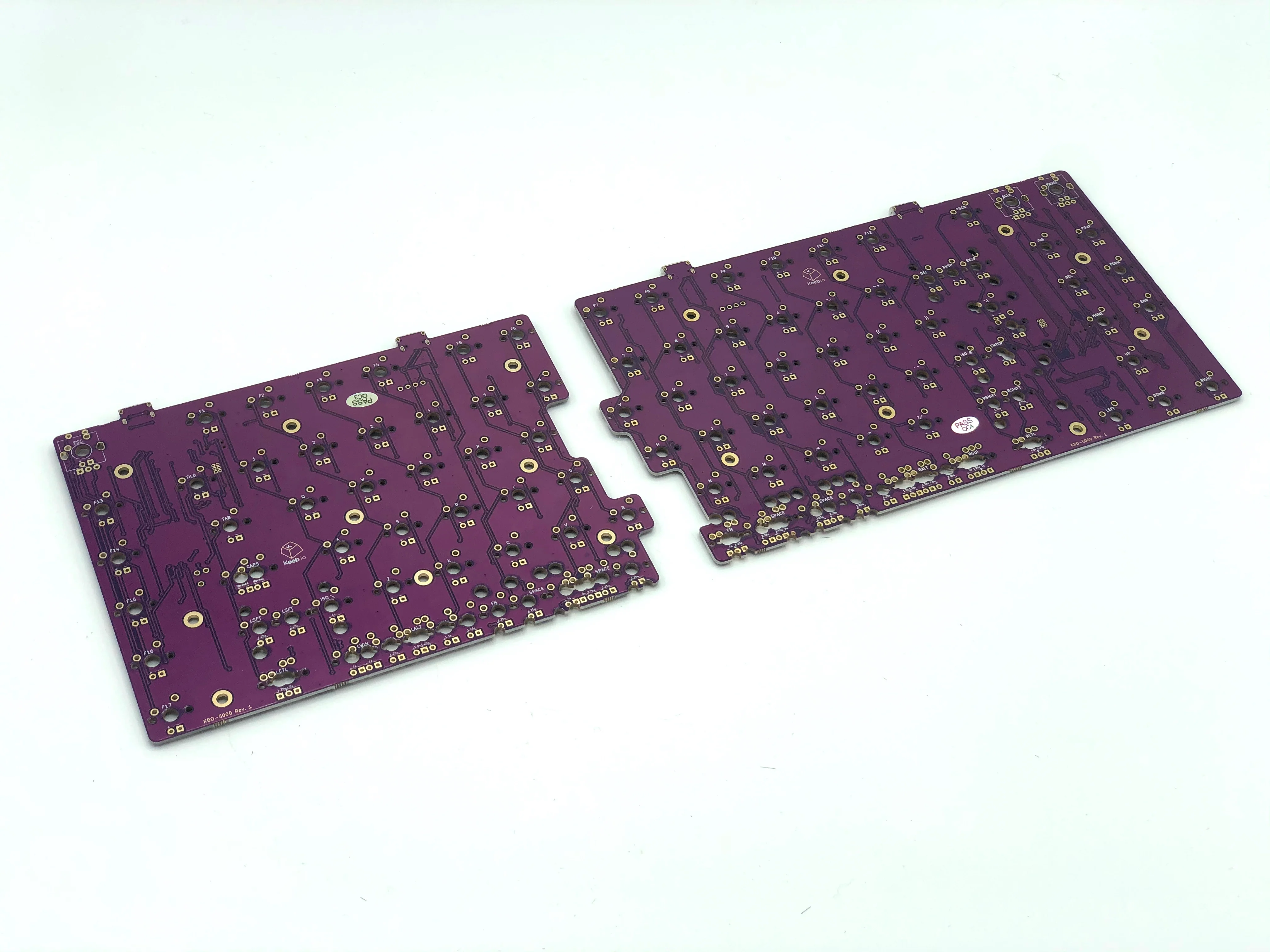 KBO-5000 PCBs - Split Staggered TKL Keyboard - Image 2