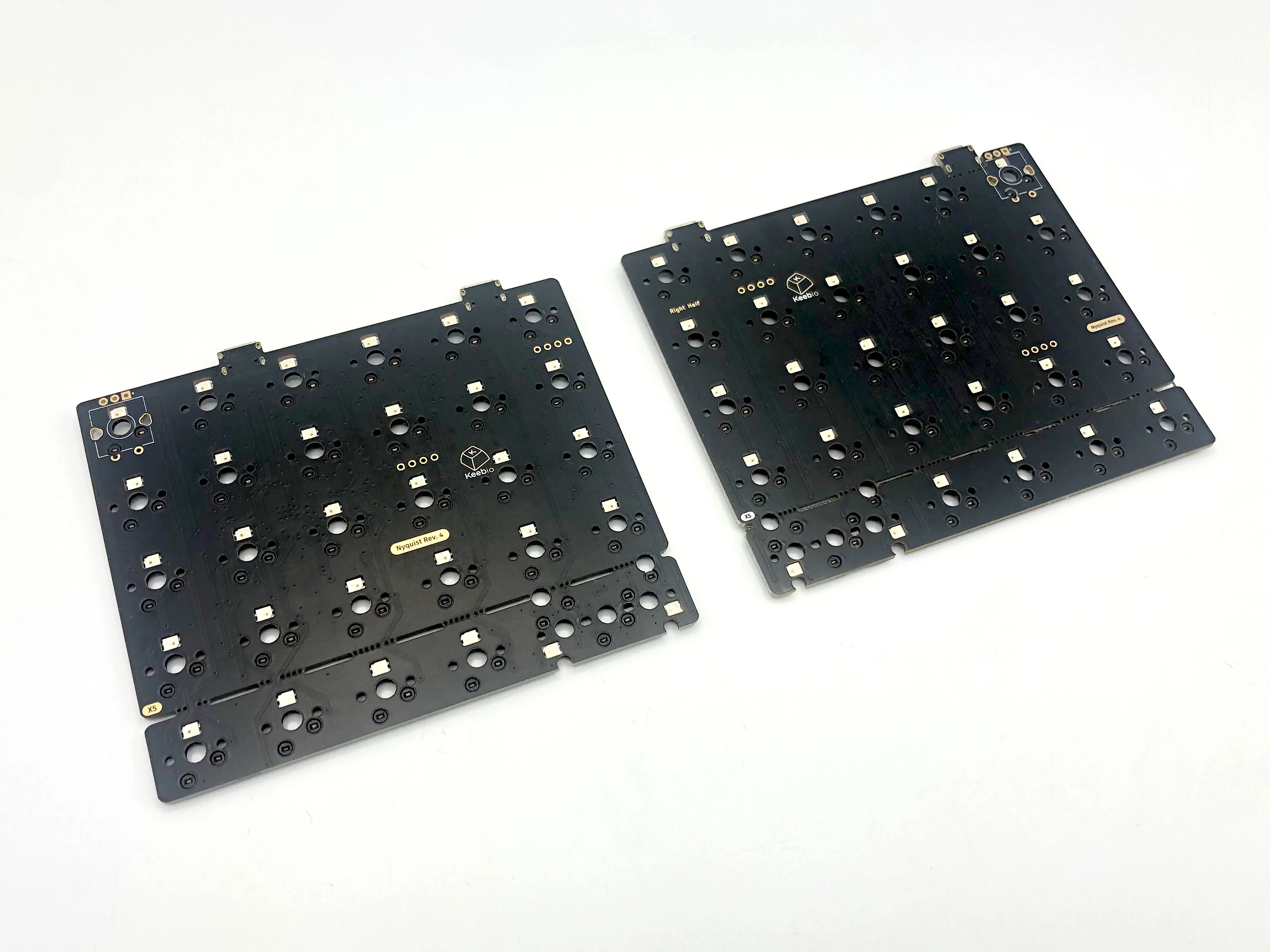 Nyquist/Levinson Rev. 4 PCB Kit - 60%/40% Split Ortholinear Keyboard - Image 2