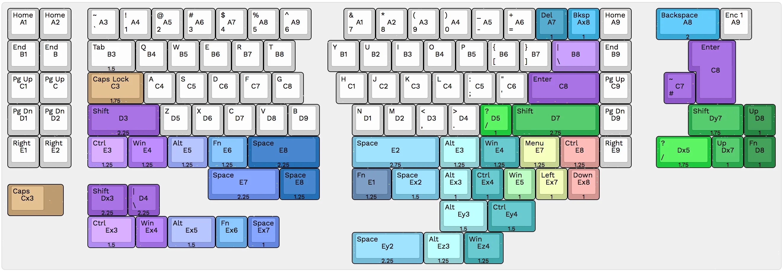 Quefrency Rev. 3 PCBs - 60%/65% Split Staggered Keyboard - Image 7
