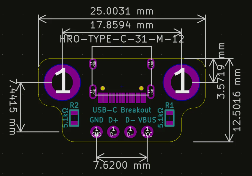 USB-C Breakout Board - Image 2