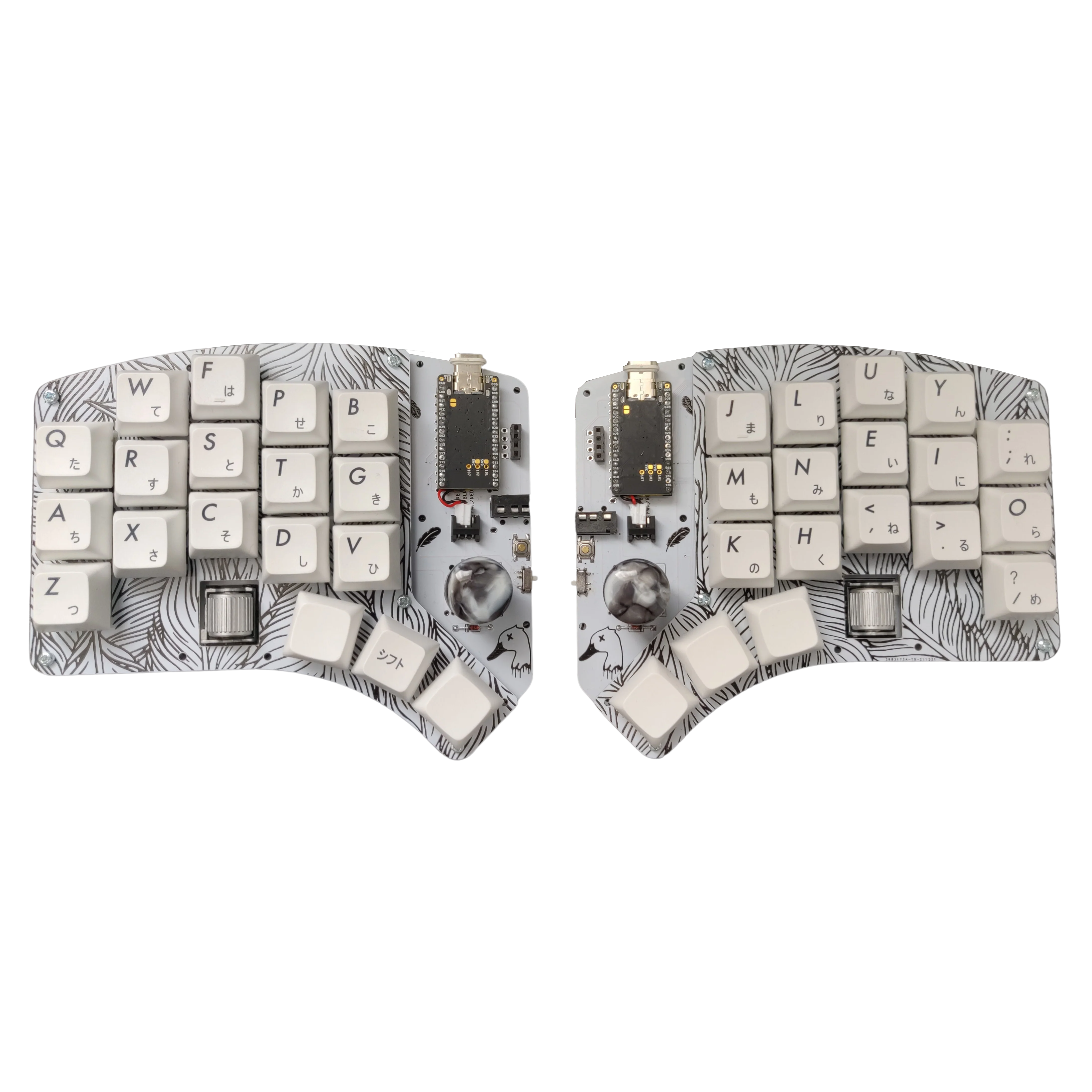 Waterfowl 36-Key Split Keyboard Kit